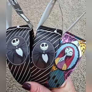 Nightmare Before Christmas Jack & Sally Girls Wide Headbands Hair Accessories